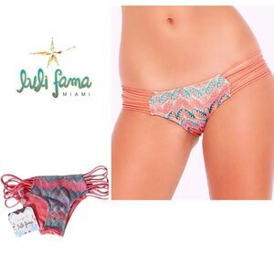 New. luli fama fuego divino braided bikini bottom. XS.